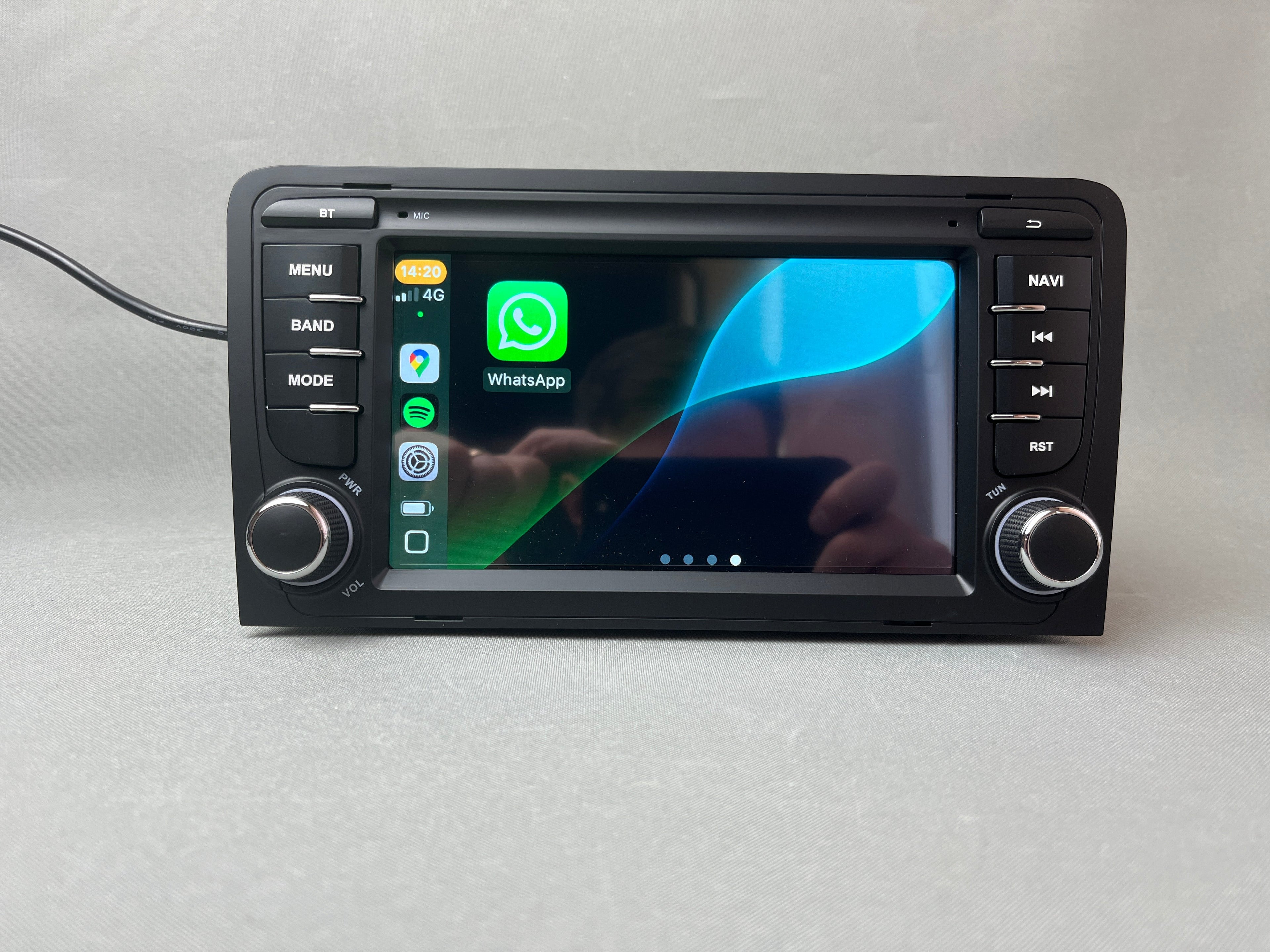 Audi A3 8P 2003 - 2012 Android navigation apple carplay system