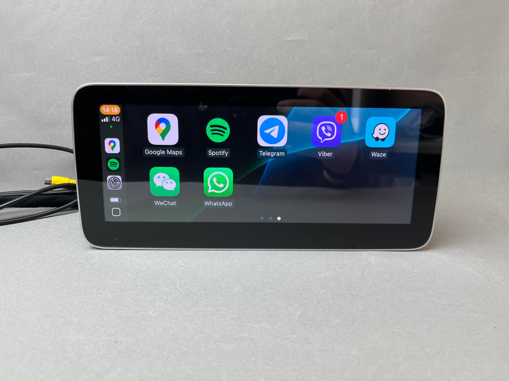 Mercedes Benz A Class W176 Carplay Android Auto navigation unit multimedia