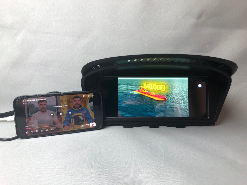 BMW E90 CIC 2003-2012 Apple Carplay + Android Auto Navigation E91 E92 E93