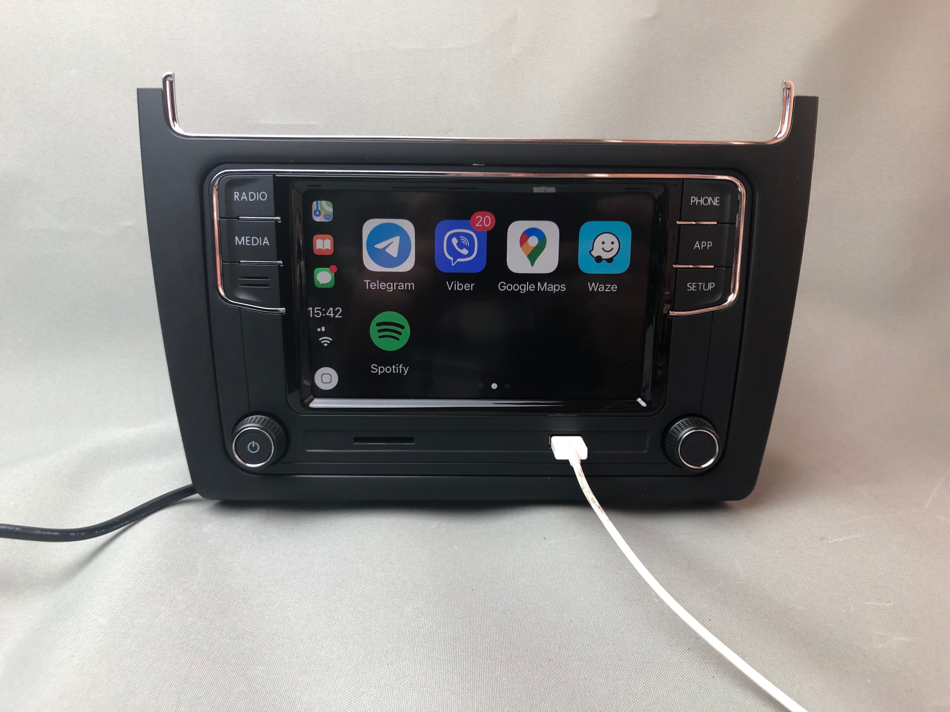 Volkswagen Polo 6C MQB RCD 360 Apple Carplay + Android Auto Radio Navigation