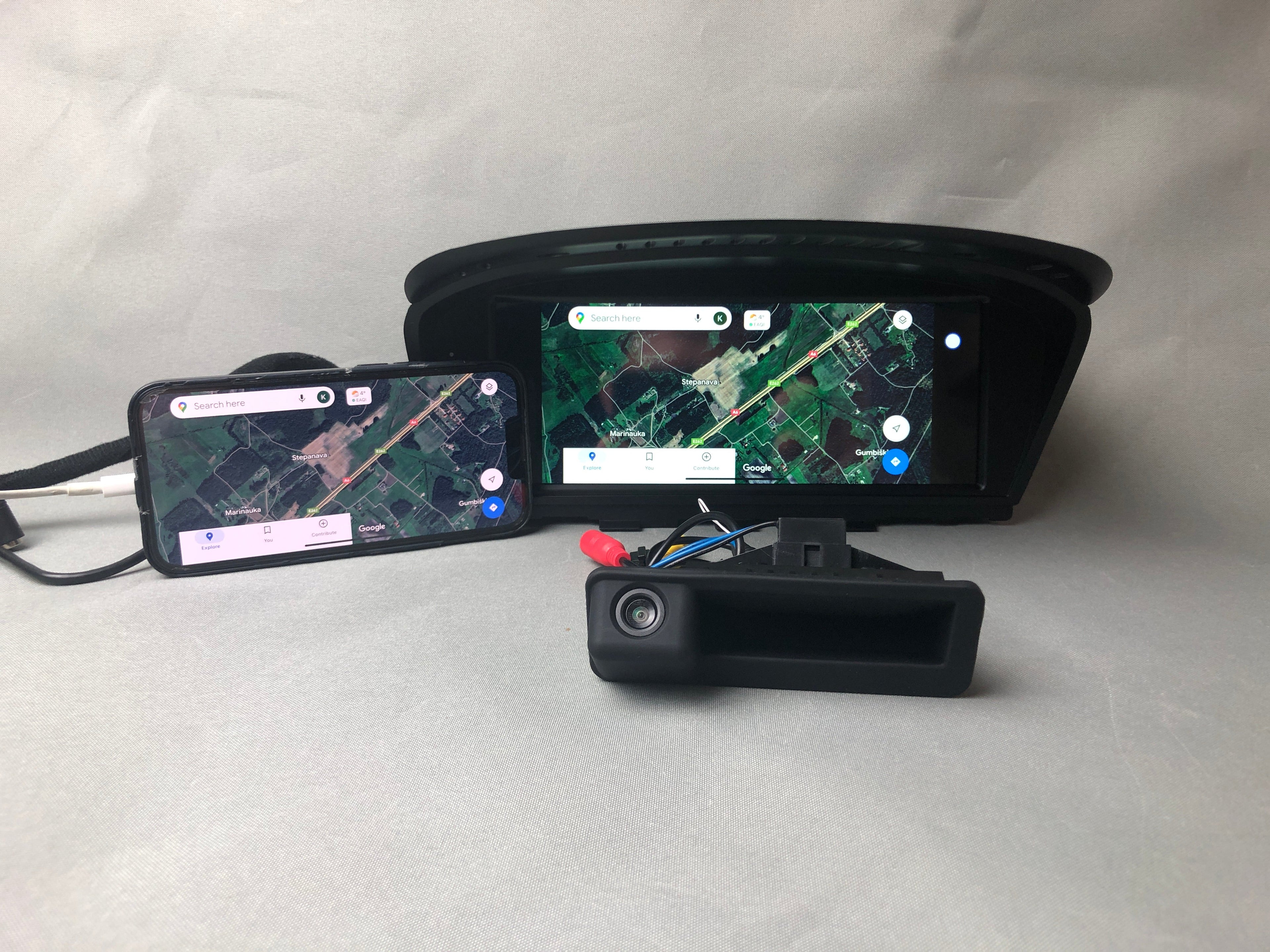 BMW E60 CIC 2004-2010 Apple Carplay + Android Auto Navigation E61 E62 E63