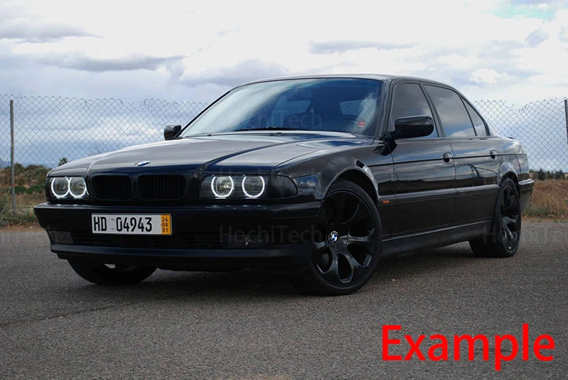 Angel Eyes Kit 6000L Cotton White Ring Light For BMW E46 325ci 330ci Convertible Coupe 2004 2005 2006 LCI Xenon Headlight