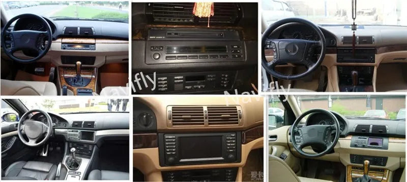 NaviFly Android Car Radio For BMW E39 M5 1997 1998 1999 2000-2003 Multimedia CarPlay AUTO SWC GPS Navigation Stereo Player BT