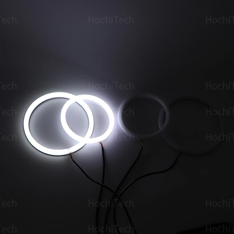 Angel Eyes Kit 6000L Cotton White Ring Light For BMW E46 325ci 330ci Convertible Coupe 2004 2005 2006 LCI Xenon Headlight