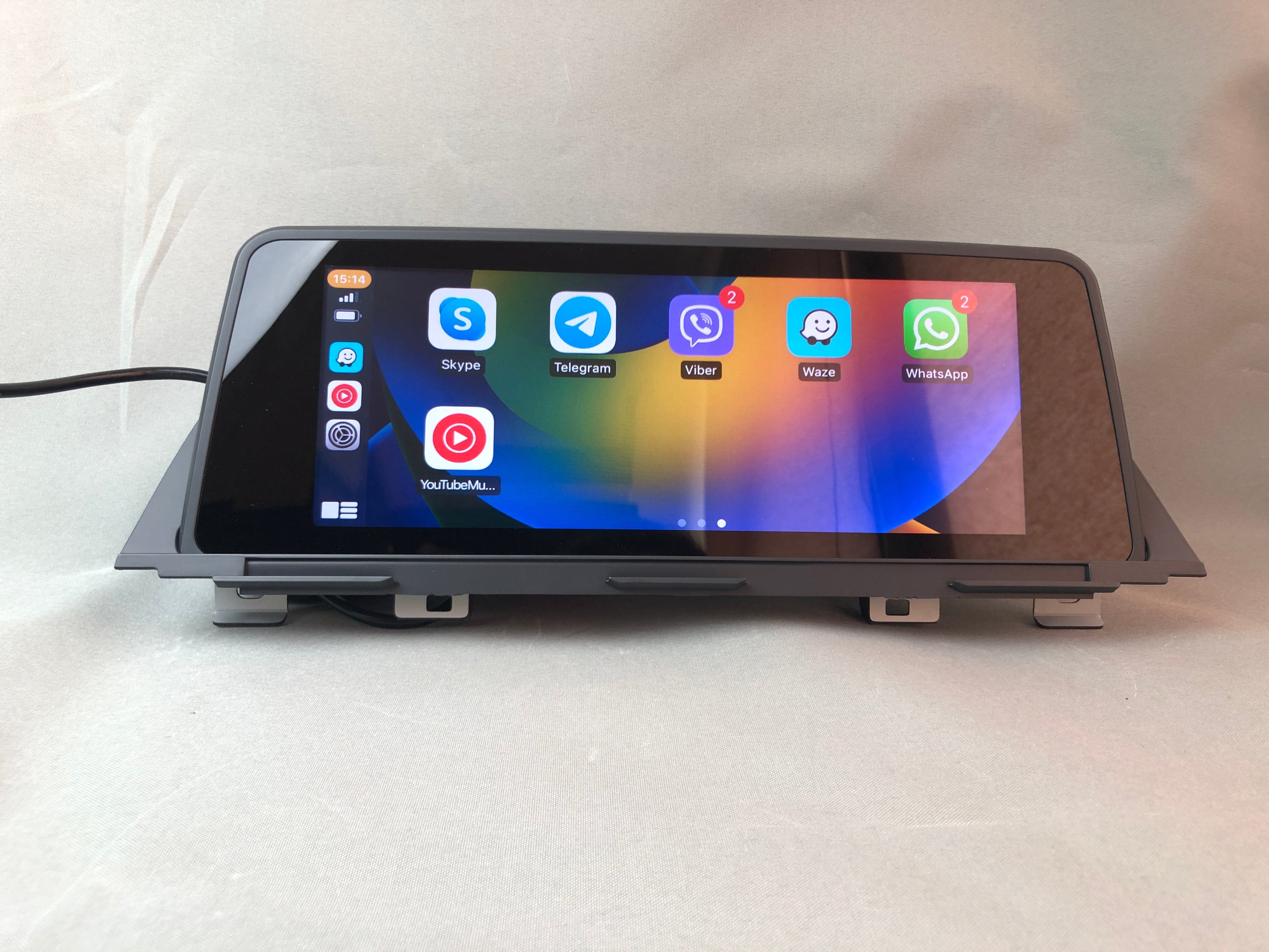 BMW 5 Series F10 F11 NBT 2013 - 2018 G30 Look Android Auto Apple Carplay Display