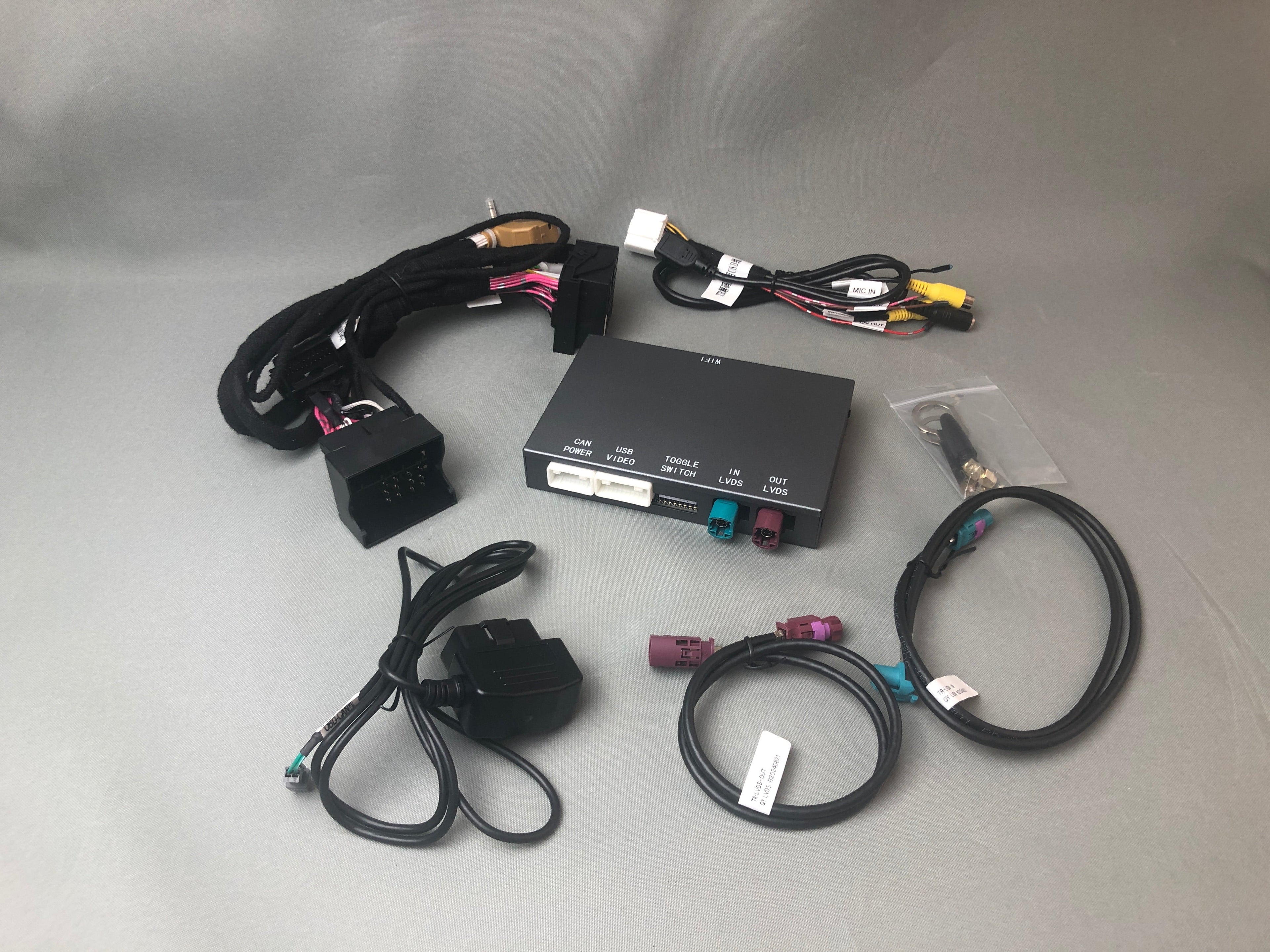 Volkswagen Touareg RNS850 MMI CarPlay Box Android Auto car interface adapter Wireless RNS 850