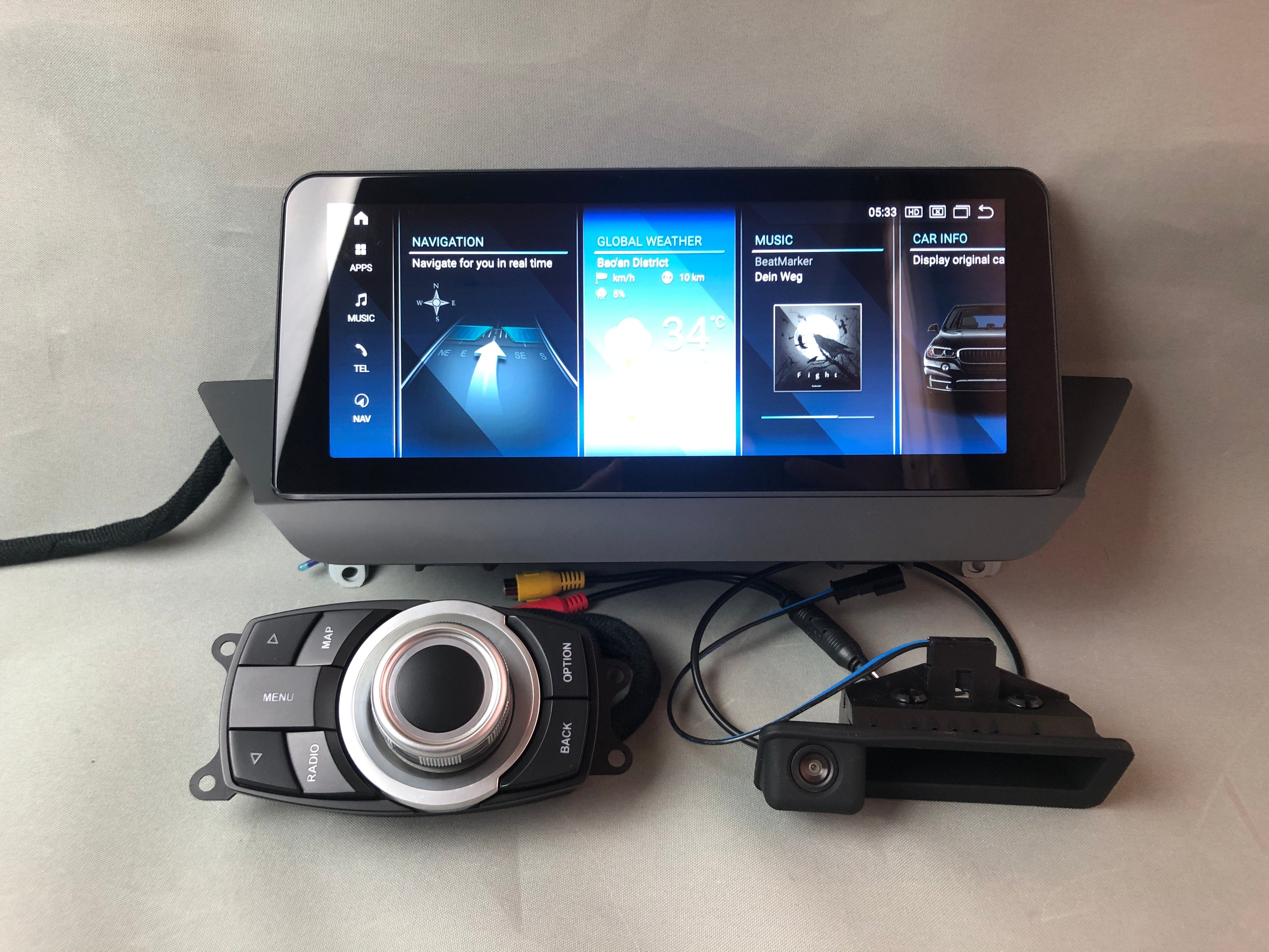 BMW X1 E84 CIC Android Navigation Unit Series Multimedia 2009 - 2015 GPS System