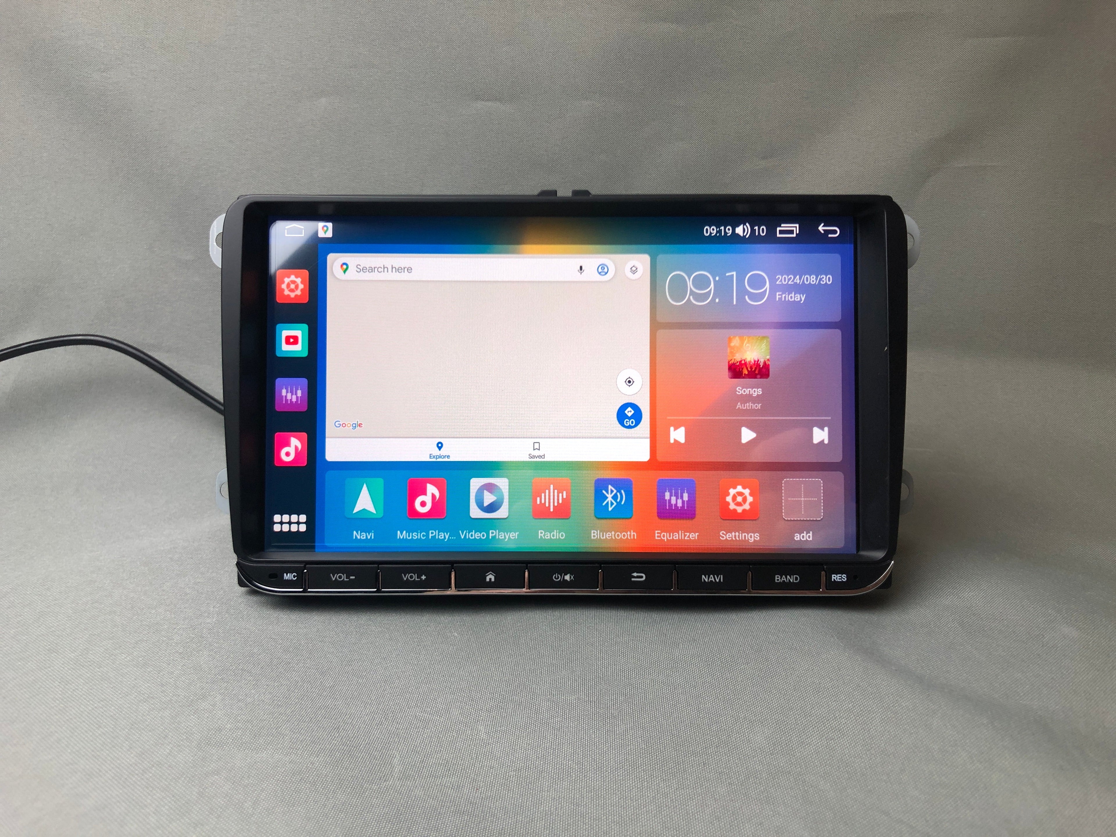 VW 9inch Android car stereo/radio with carplay/Android auto fit vw golf 5 6 passat caddy eos polo jetta