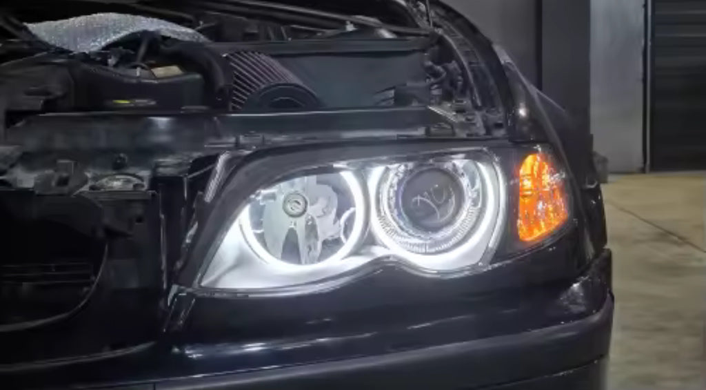 BMW E46 Cotton Angel Eyes