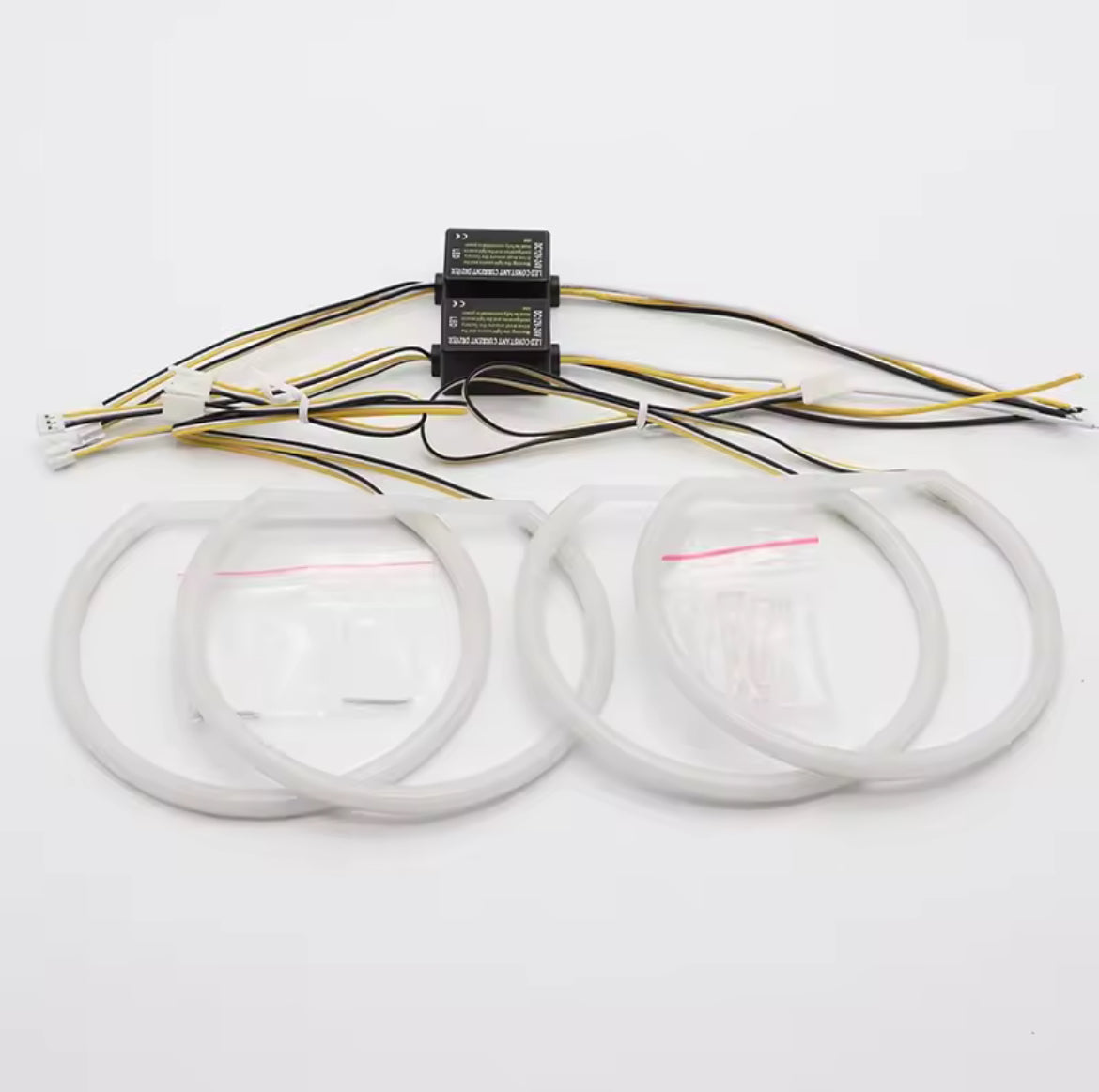 BMW E39 Cotton Angel Eyes (white / yellow)