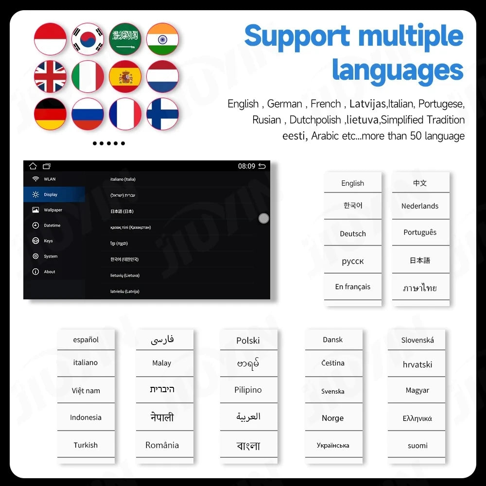 JIUYIN 9 inch Android Smart System For BMW E46 M3 318/320/325/330/335 Carplay Android Auto 2 Din autoradio HD Touch Screen