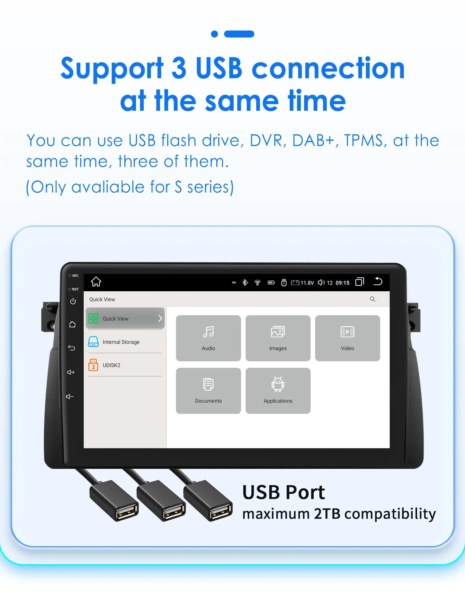 Hizpo Android Auto Car Multimedia Radio For BMW E46 M3 318/320/325/330/335 4G CarPlay GPS 2din Autoradio Navigation Wifi DSP RDS