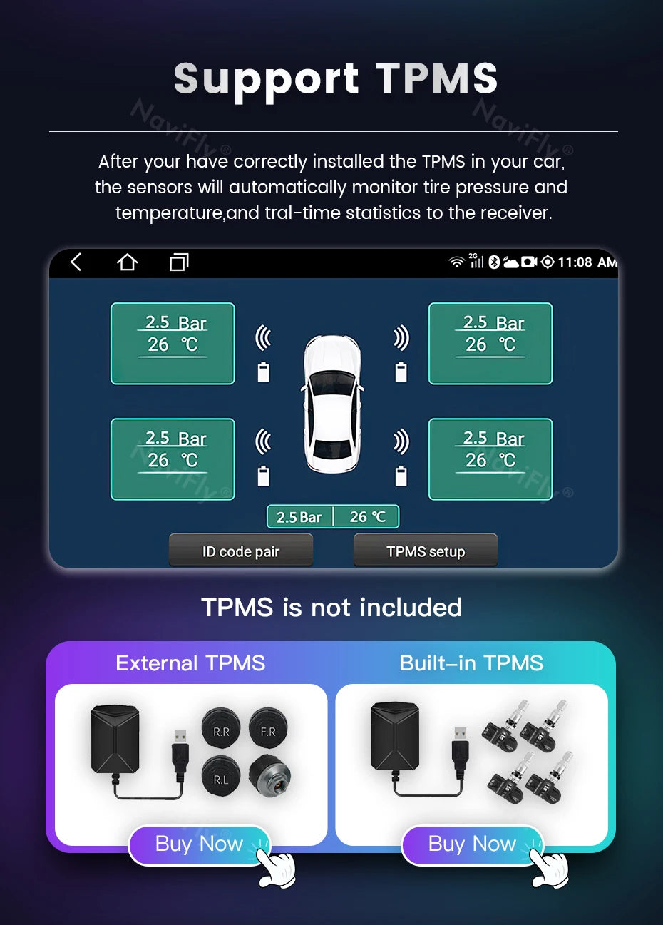 NaviFly Android Car Radio For BMW E39 M5 1997 1998 1999 2000-2003 Multimedia CarPlay AUTO SWC GPS Navigation Stereo Player BT