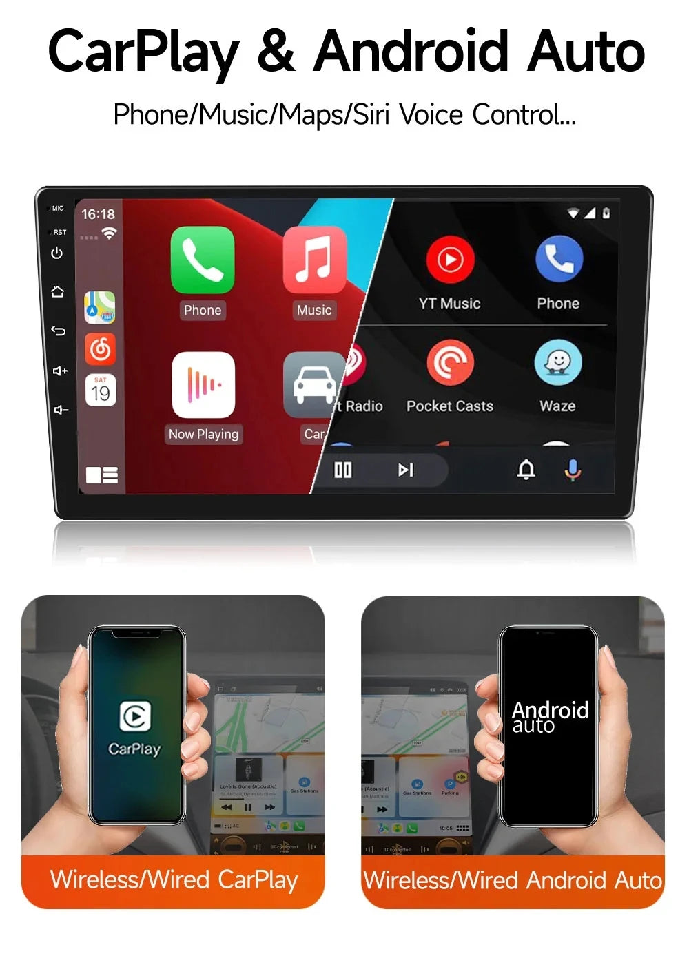 JIUYIN 9 inch Android Smart System For BMW E46 M3 318/320/325/330/335 Carplay Android Auto 2 Din autoradio HD Touch Screen