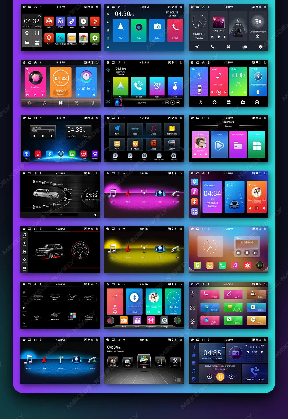 NaviFly Android Car Radio For BMW E39 M5 1997 1998 1999 2000-2003 Multimedia CarPlay AUTO SWC GPS Navigation Stereo Player BT