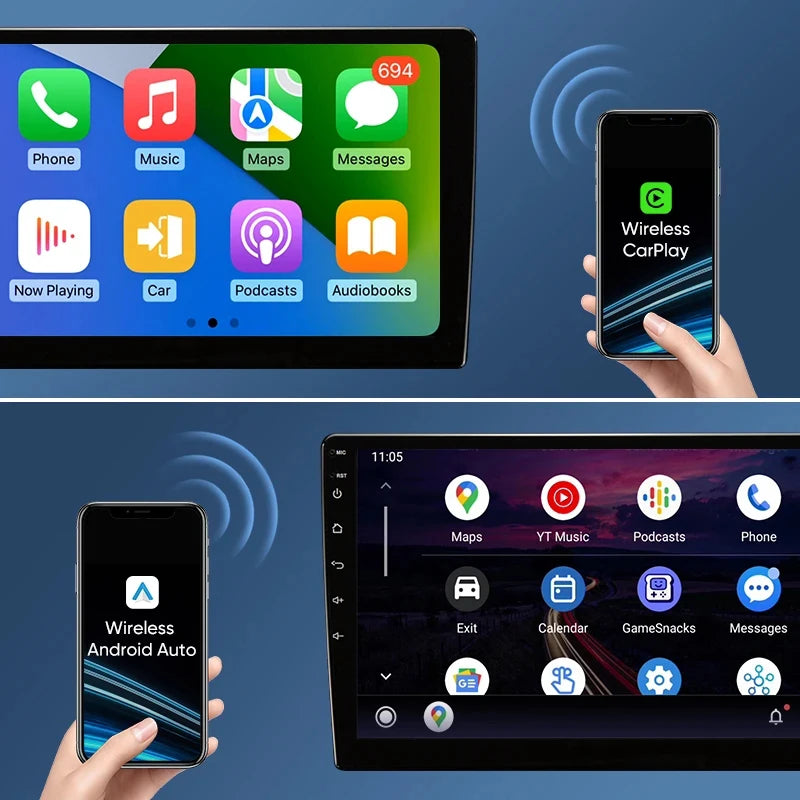 JIUYIN 9 inch Android Smart System For BMW E46 M3 318/320/325/330/335 Carplay Android Auto 2 Din autoradio HD Touch Screen