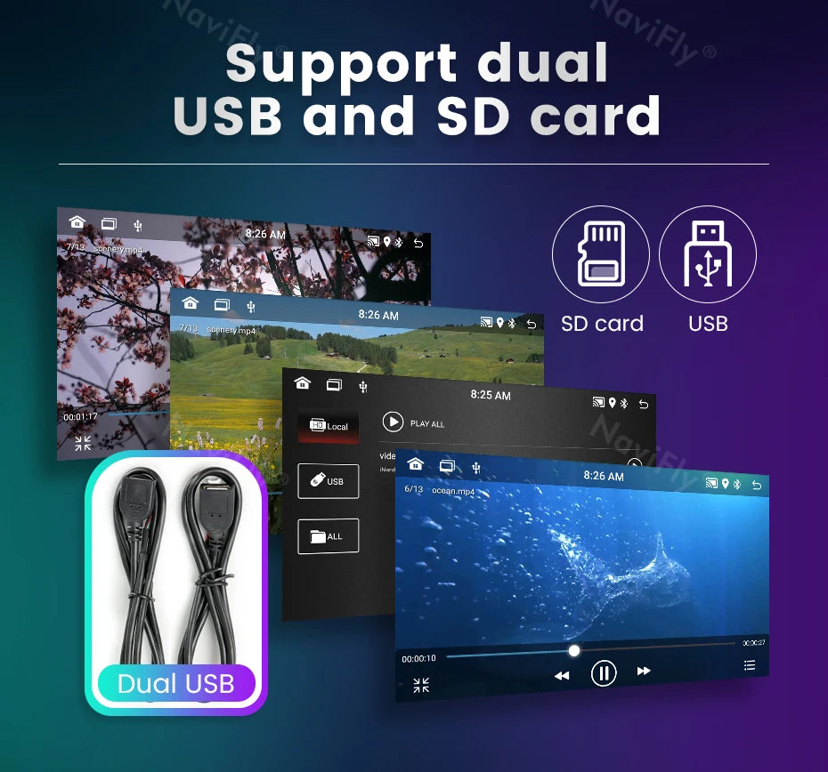 NaviFly Android Car Radio For BMW E39 M5 1997 1998 1999 2000-2003 Multimedia CarPlay AUTO SWC GPS Navigation Stereo Player BT