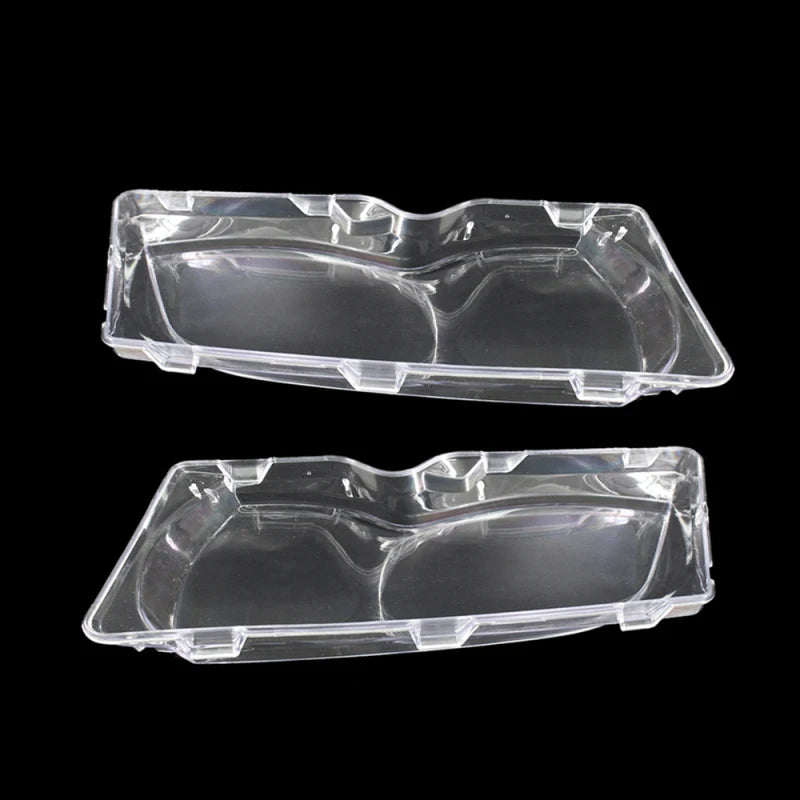 One Pair of Headlight Clear Cover Headlamp Lens Front Headlamp Lens Replacemnt for BMW E46 3-series 4 Door 02-05 Headlight Cover
