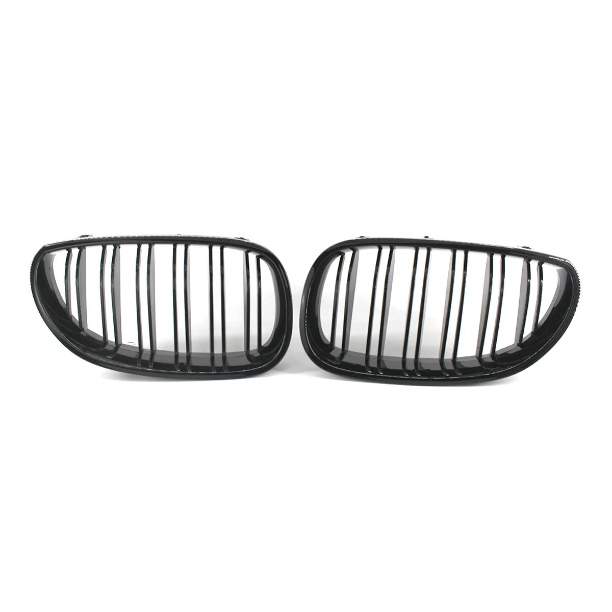 Double Line Front Bumper Kidney Grille For BMW E60 E61 M5 5 Series 520i 545i 550i 535i 2003-2010 Car Sport Racing Grill