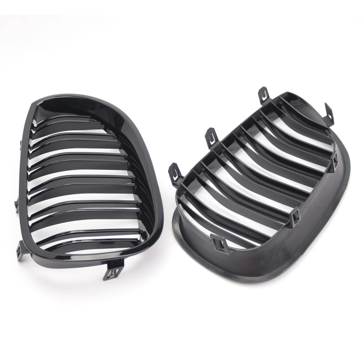 Double Line Front Bumper Kidney Grille For BMW E60 E61 M5 5 Series 520i 545i 550i 535i 2003-2010 Car Sport Racing Grill
