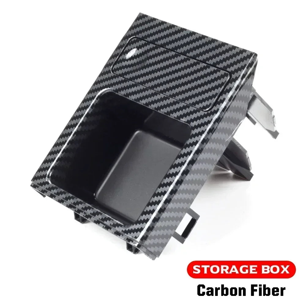 New Double Hole Car Styling Front Center Console Storage Box Coin + Cup Holder For BMW E46 Series 1999-2006 51168217953