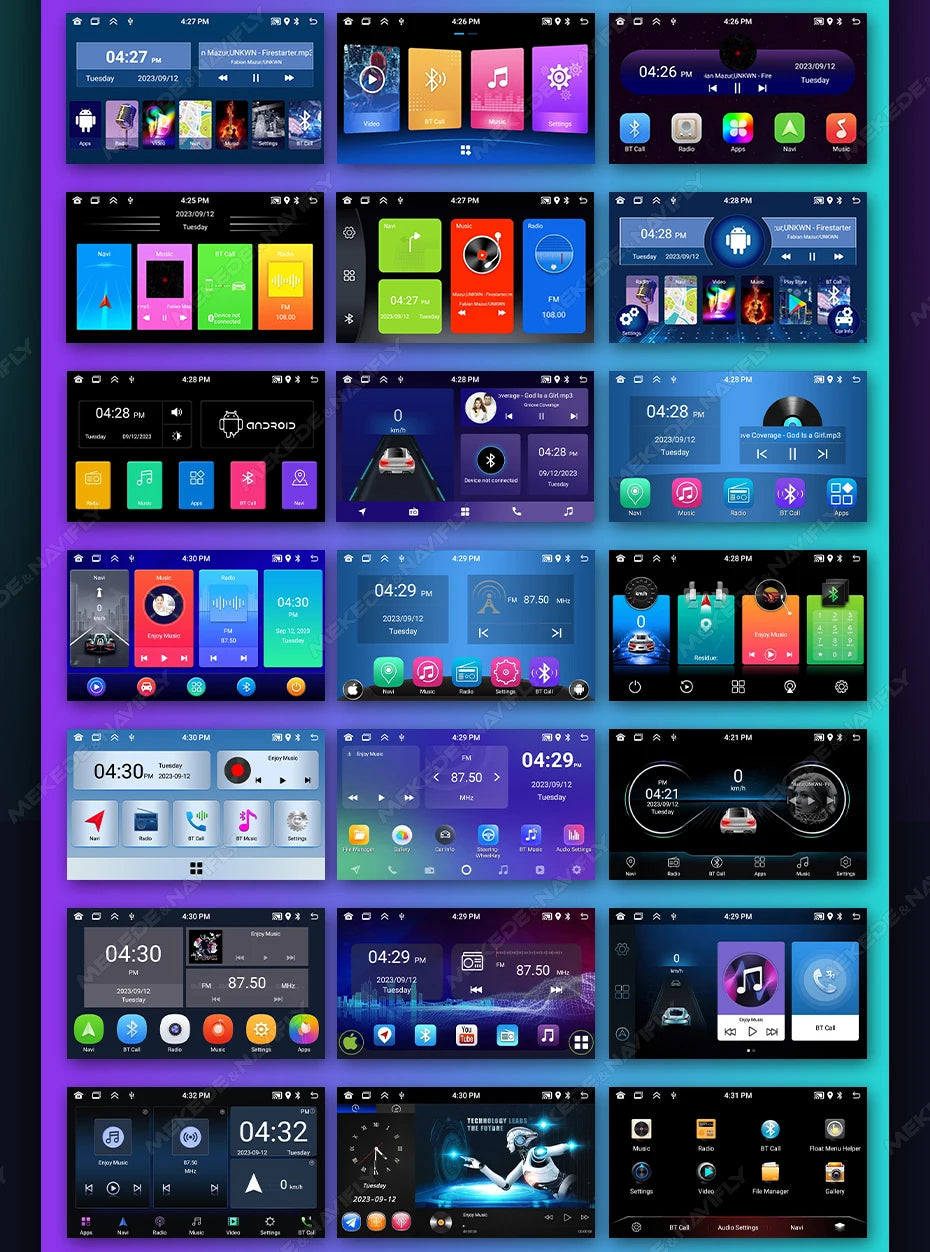 NaviFly Android Car Radio For BMW E39 M5 1997 1998 1999 2000-2003 Multimedia CarPlay AUTO SWC GPS Navigation Stereo Player BT