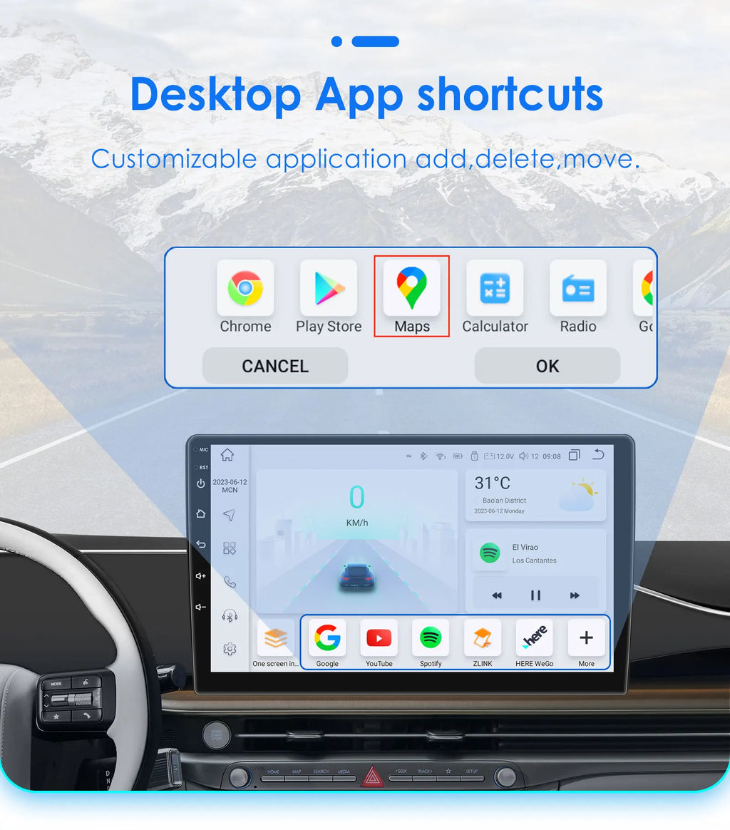 Hizpo Android Auto Car Multimedia Radio For BMW E46 M3 318/320/325/330/335 4G CarPlay GPS 2din Autoradio Navigation Wifi DSP RDS