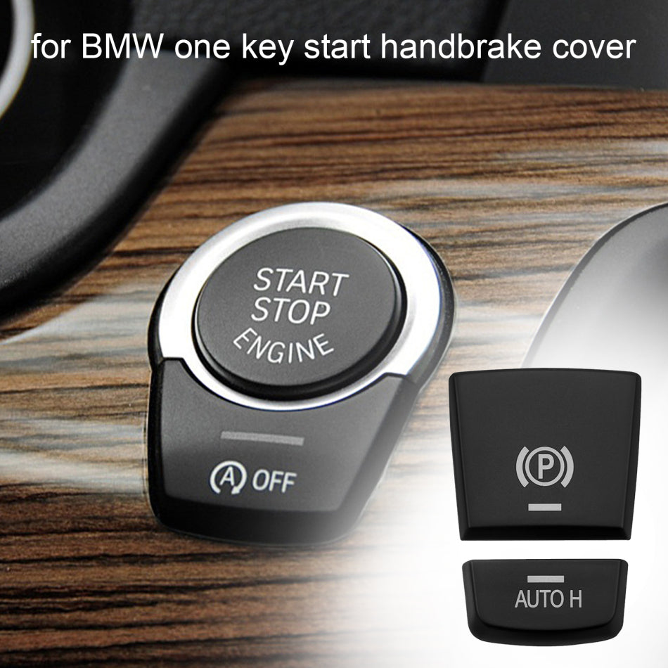 Chrome Car Button Covers Stickers Car Interior Accessories For BMW F10 F07 F06 F20 F30 F32 F01 F02 F25 F26 Car Styling Decors